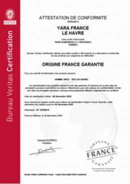 Label Origine France Garantie (OFG)