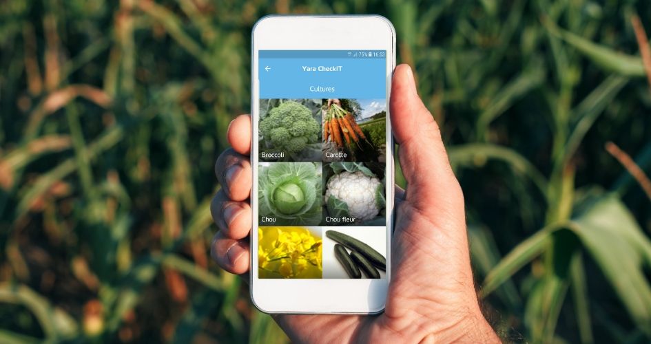 Application mobile Yara CheckIT