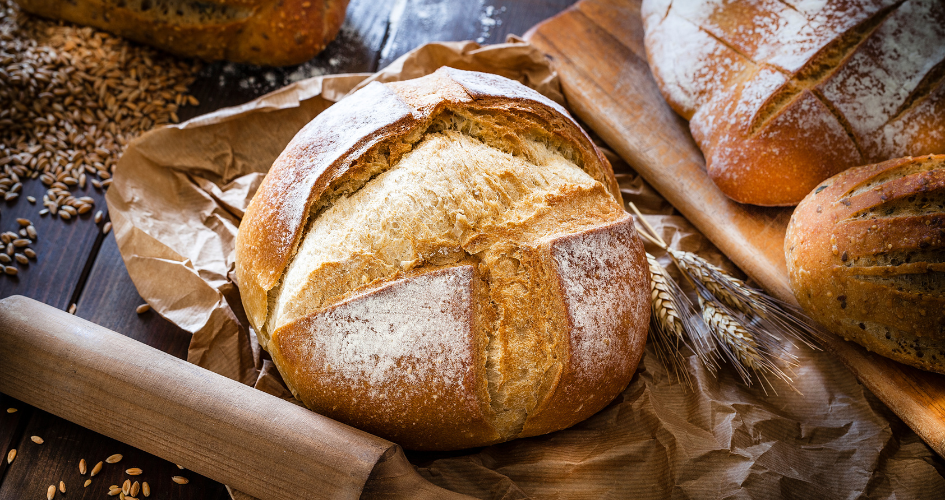 pain et farine et blé