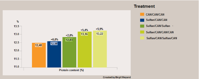 Illustration essais blé