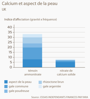 Calcium et aspect de la peau